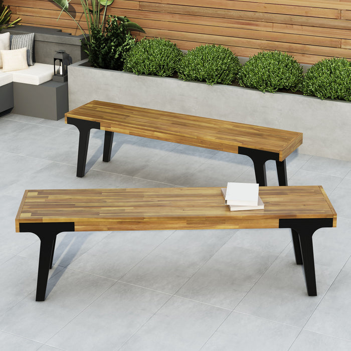 Dining Bench (Set of 2) - Teak