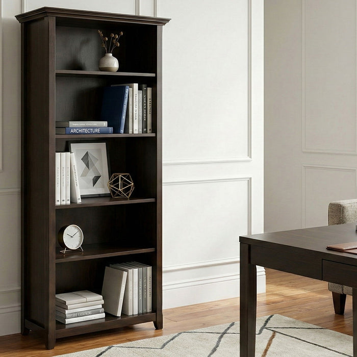 Amherst - 5 Shelf Bookcase, Handcrafted