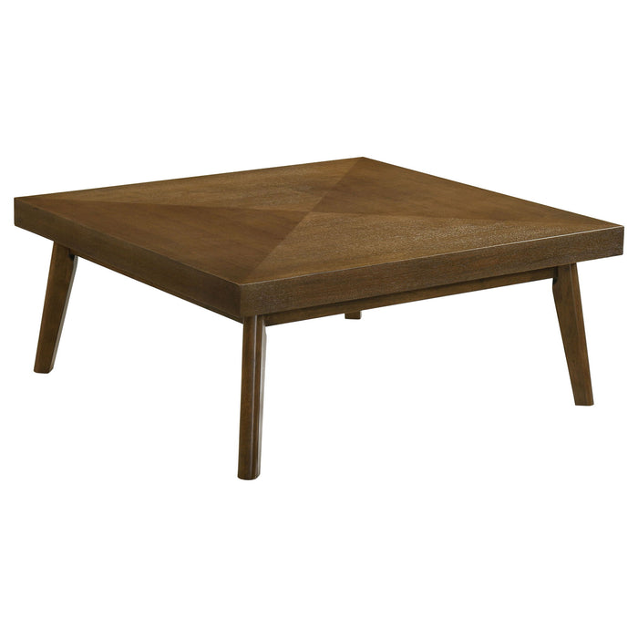 Aidan - 2 Piece Square Coffee And End Table Set - Walnut