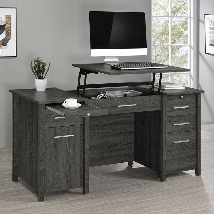 Rayna - 4 Drawer Office Desk With Lift-Top