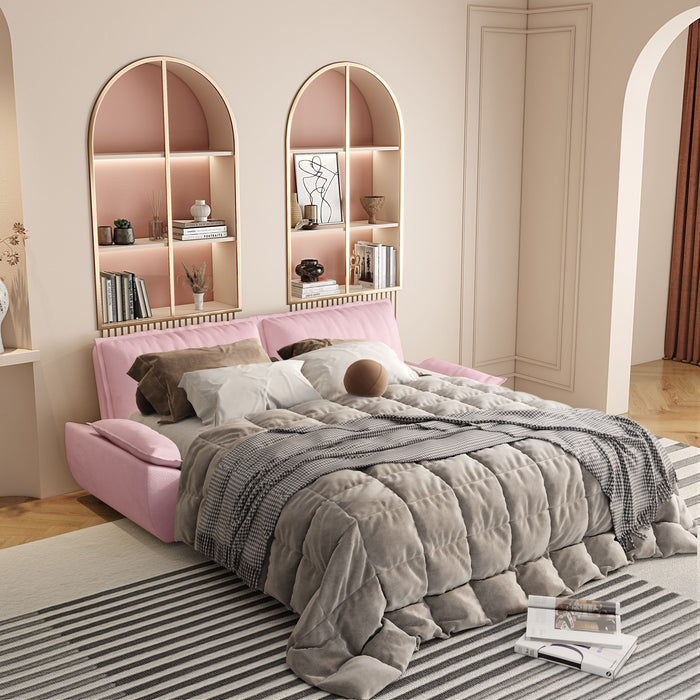 Queen Pull Out Bed, 3 In 1 Convertible Sleeper Sofa