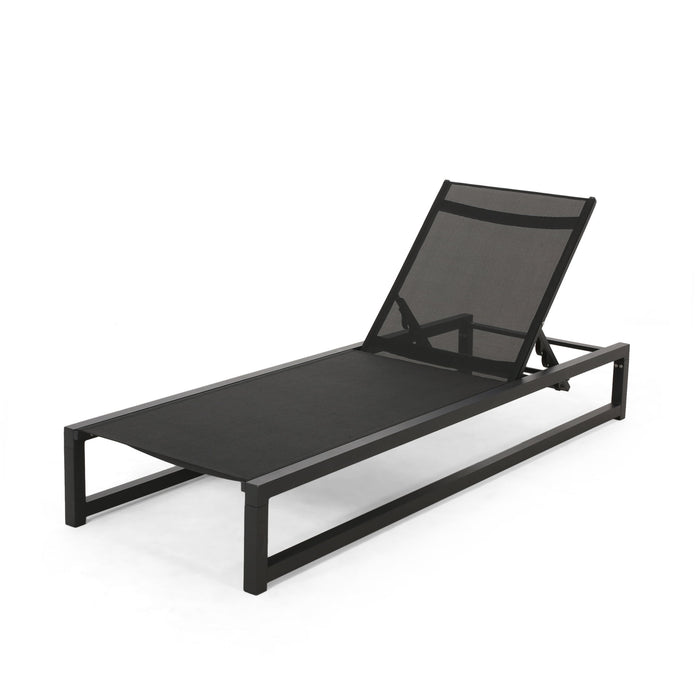 Venice - Classic Chaise Lounge With Adjustable Aluminum Frame