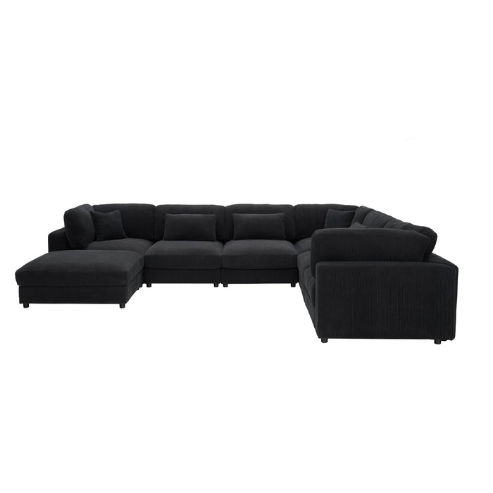 Upholstered Modular Sectional & Custom Configuration
