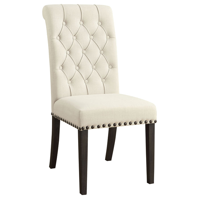Tufted Side Chairs (Set of 2) - Beige