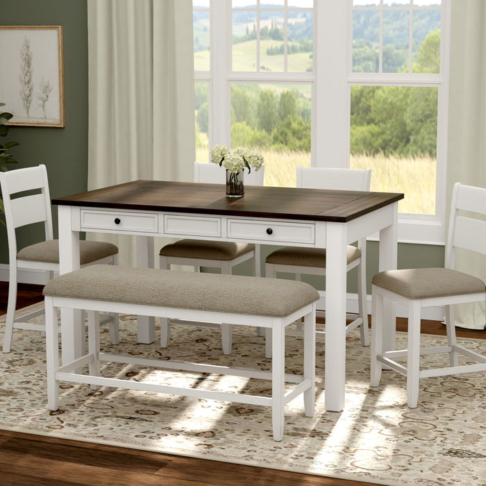 6 Piece Gathering Dining Set