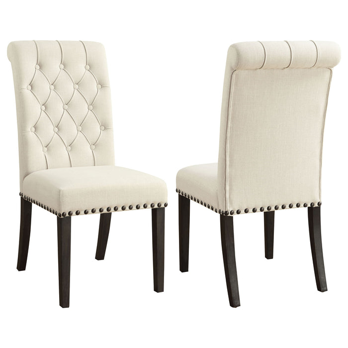 Tufted Side Chairs (Set of 2) - Beige