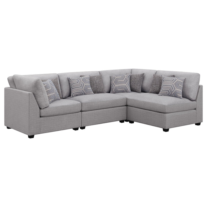 Lafayette - Modular Upholstered Sectional Sofa - Gray