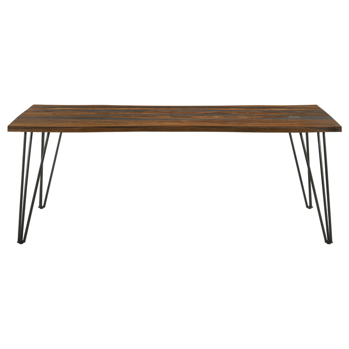 Neve - Sheesham Live Edge Dining Table - Gray
