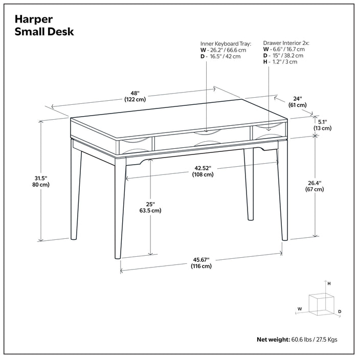 Harper - Handcrafted Desk