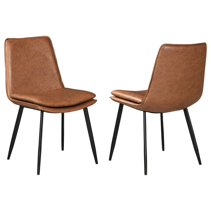 Feast - Coffee Dining Chair (Set of 2) - Coffee