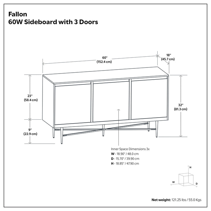 Fallon - Sideboard Buffet - Natural