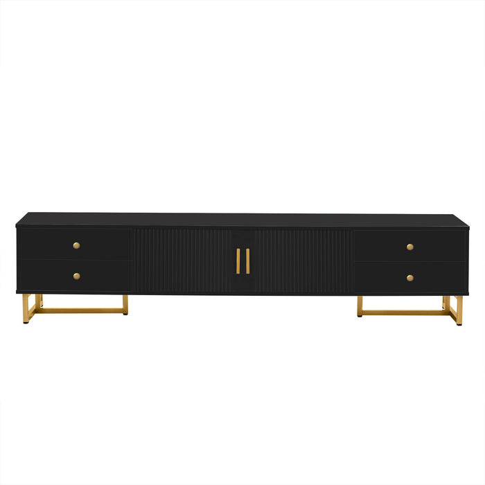 Modern TV Stand With Storage For Living Room