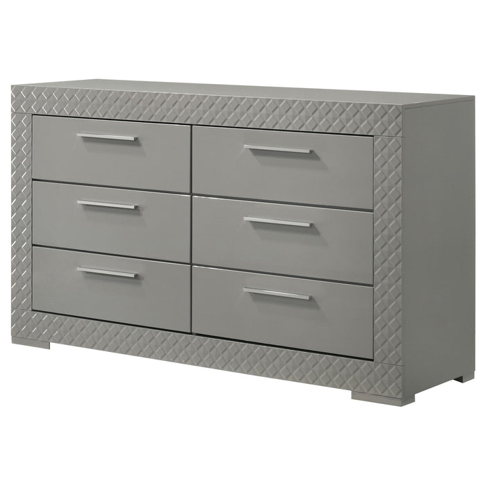 Pierce - 6 Drawer Dresser Cabinet