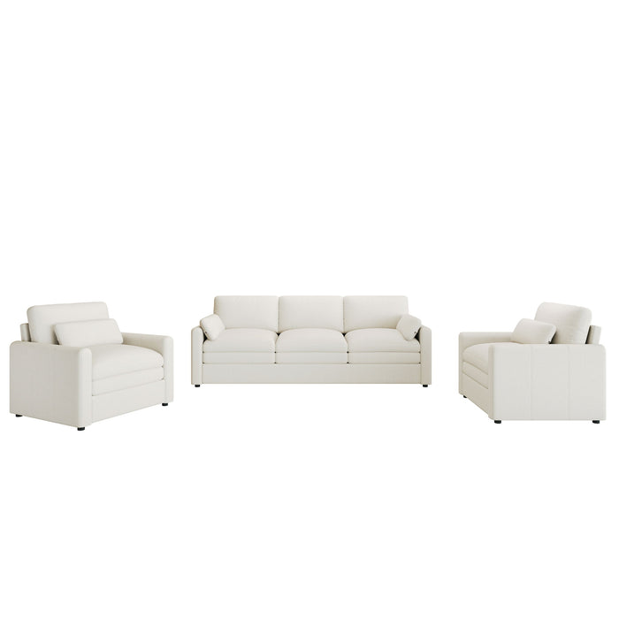 Cloud Sofa Set Couch For Living Room - Beige