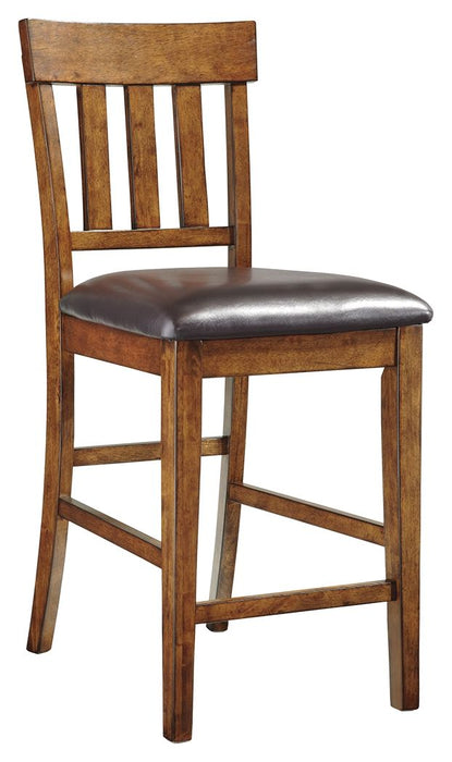 Ralene - Upholstered Barstool (Set of 2) - Medium Brown