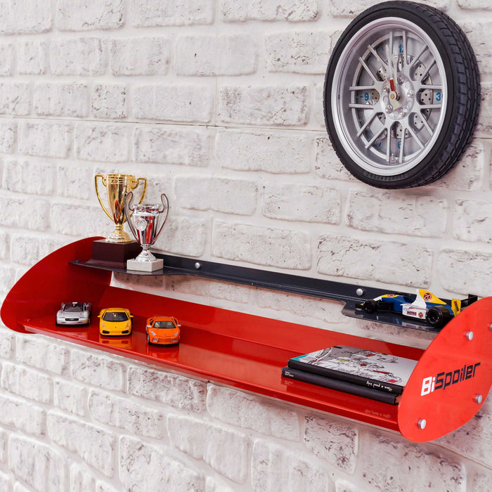 GTS - Spoiler Wall Shelf - Red