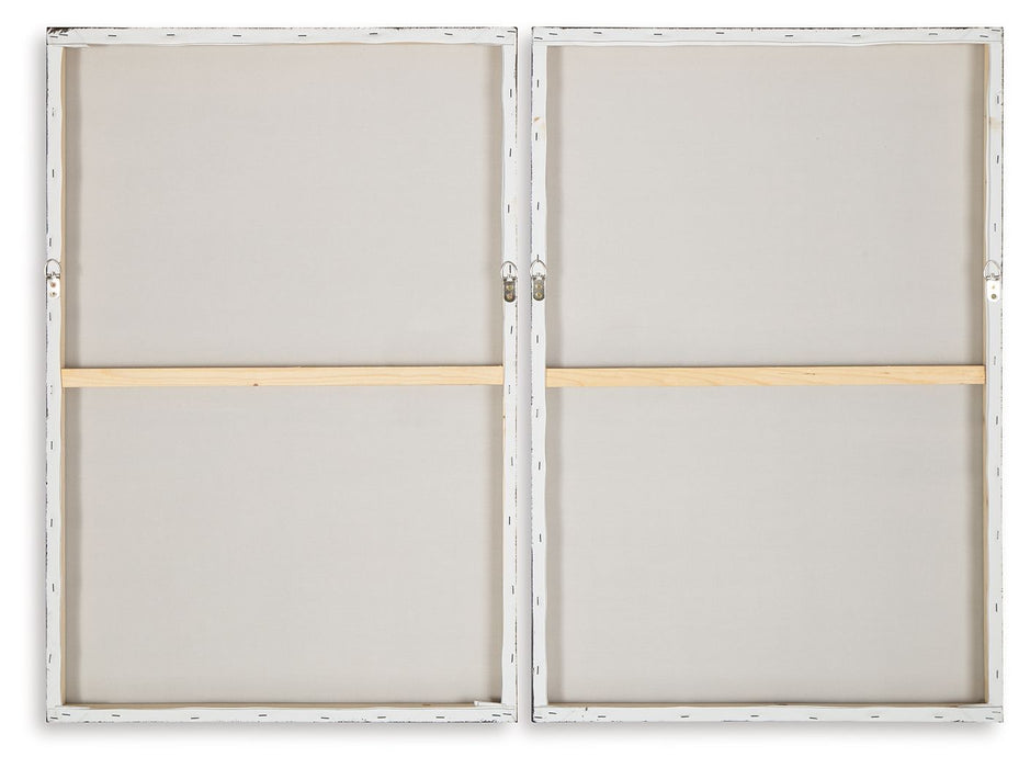 Brockdunn - Wall Art Set (Set of 2) - Tan / Brown