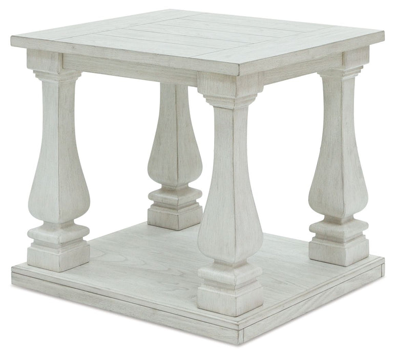 Arlendyne - Rectangular End Table - Antique White