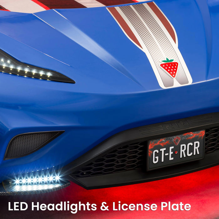 GTS - Twin Race Car Bed - Blue