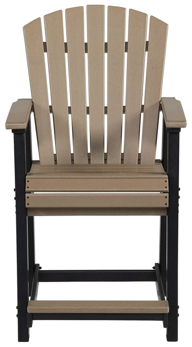 Fairen Trail - Preto / Driftwood - Banqueta (conjunto de 2)