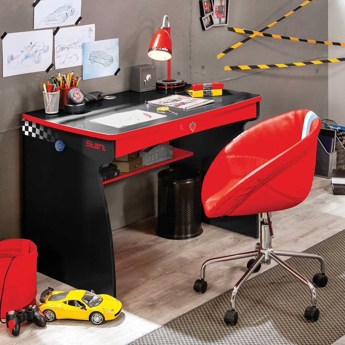 GTS - Study Desk - Red