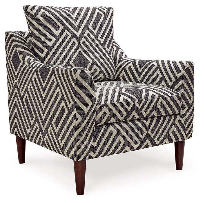 Morrilton Next-Gen Nuvella - Accent Chair - Natural / Charcoal