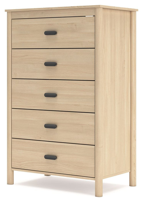 Cabinella - Five Drawer Chest - Tan