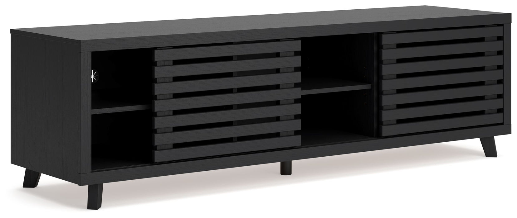 Danziar - Extra Large TV Stand - Black