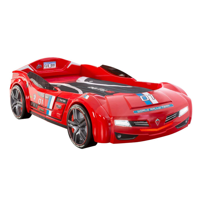 Biturbo - Twin Race Car Bed - Red