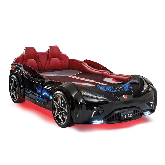 GTS - Twin Race Car Bed - Black