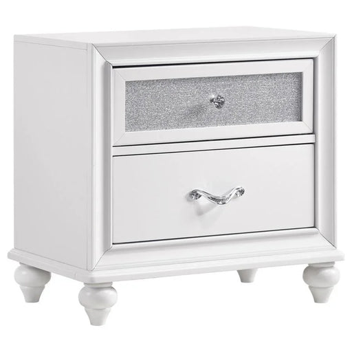 Barzini - 2-drawer Nightstand Bedding & Furniture Discounters