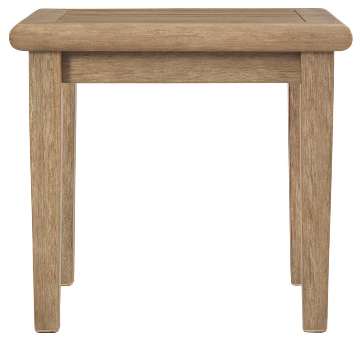 Gerianne - Square End Table - Brown