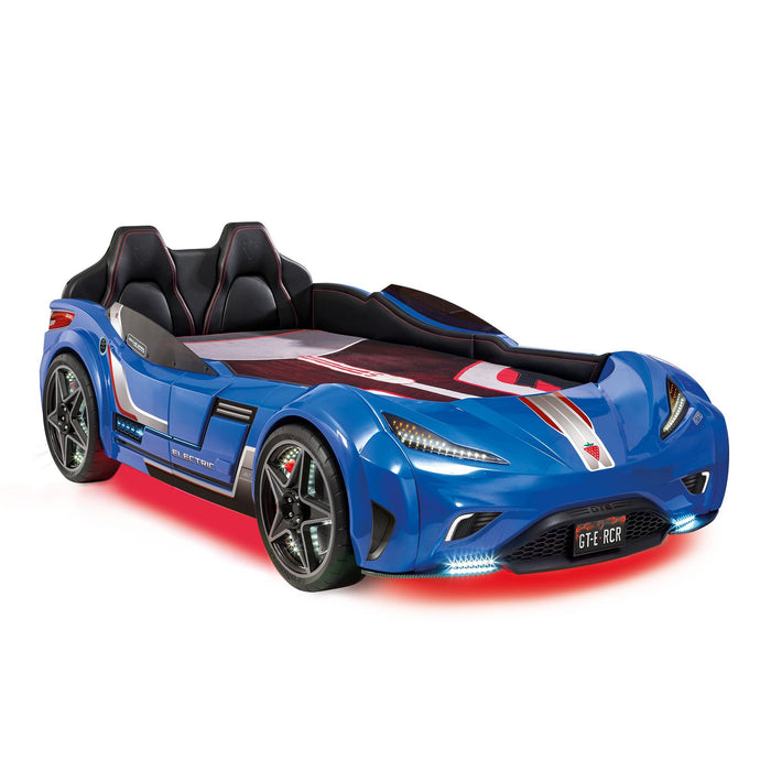 GTS - Twin Race Car Bed - Blue
